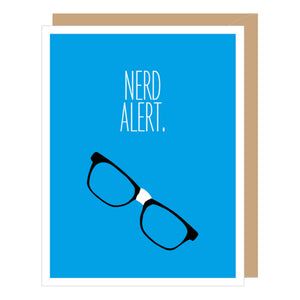 Nerd Alert Congratulations Card