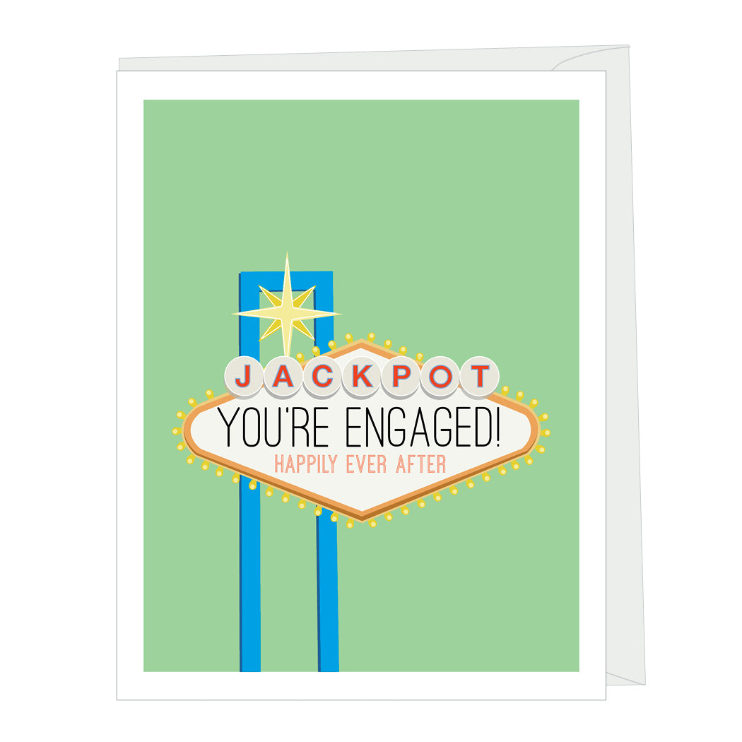 Jackpot Engagement Card