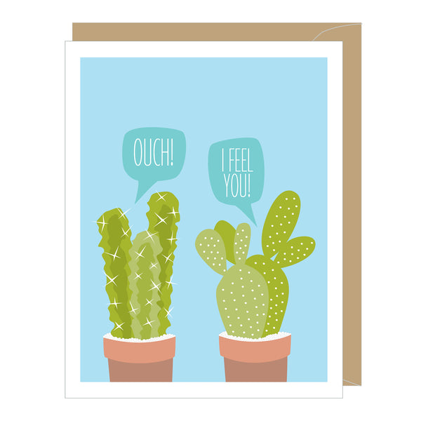 Cactus Get Well Card