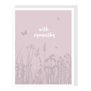 Meadow Sympathy Card