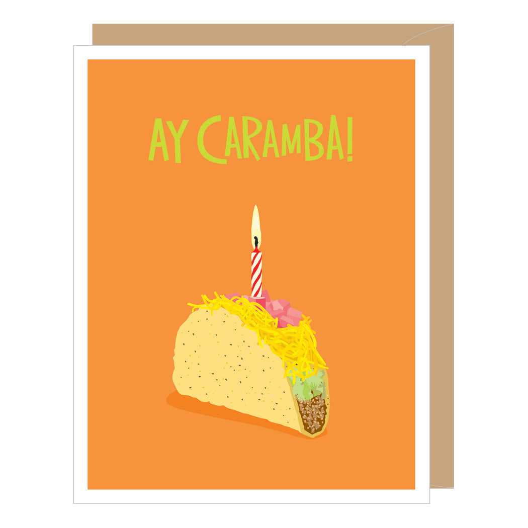 Taco Birthday Card