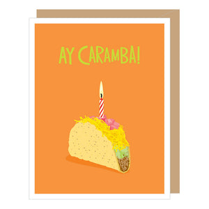Taco Birthday Card