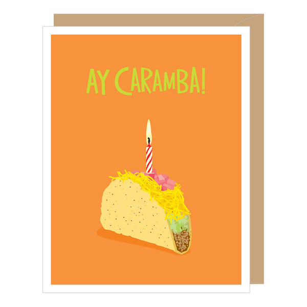 Taco Birthday Card