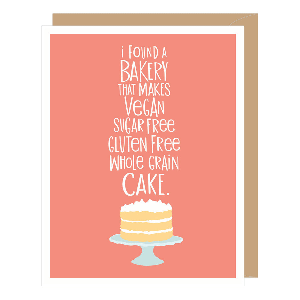 Vegan Birthday Card