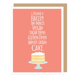 Vegan Birthday Card