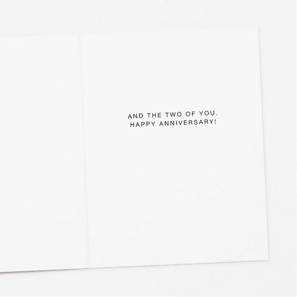 Couples in Love Anniversary Card