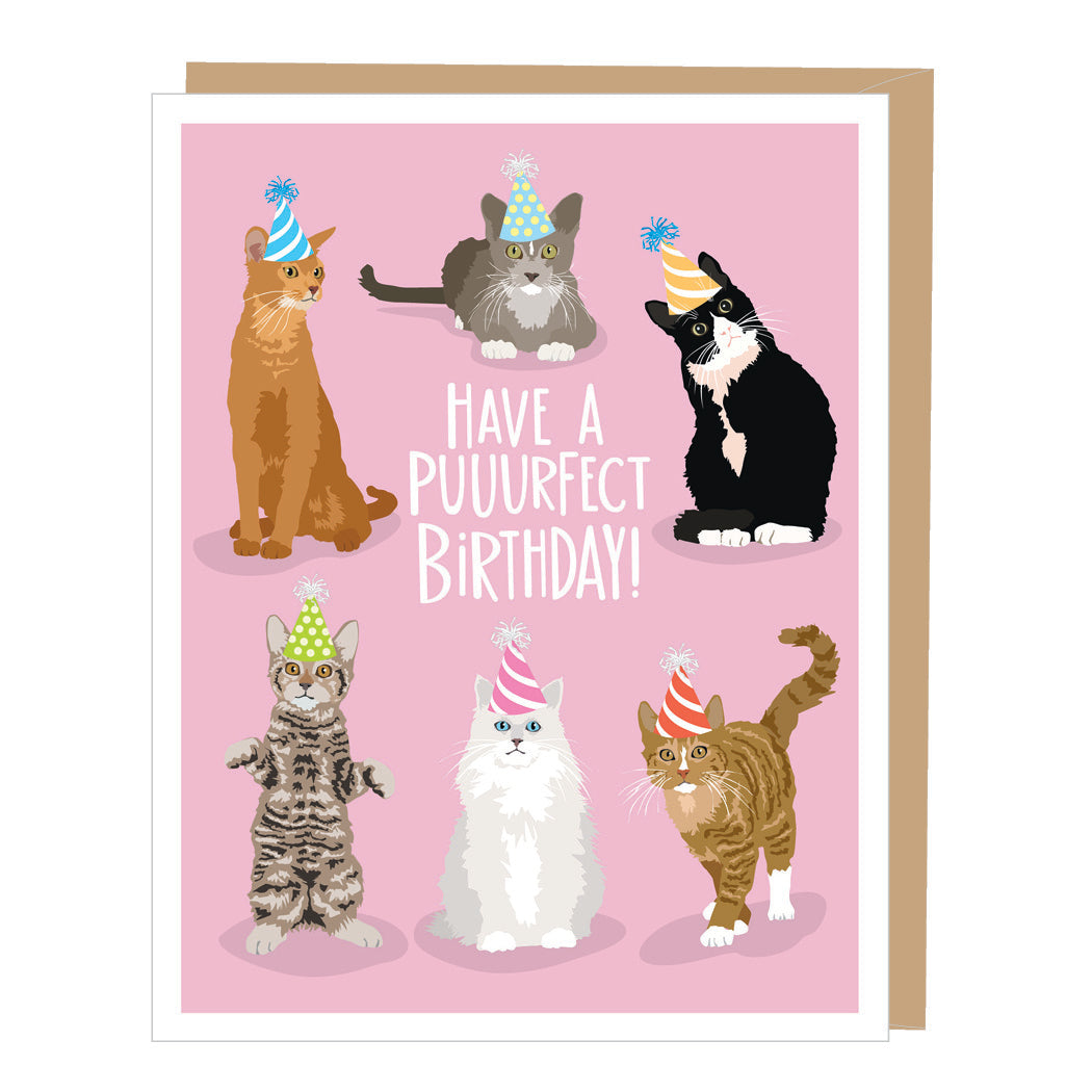 Birthday Cats Card