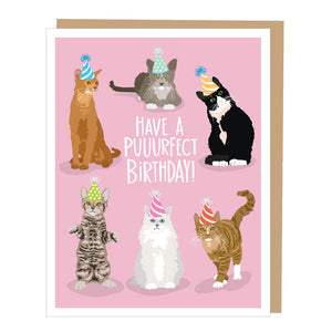 Birthday Cats Card