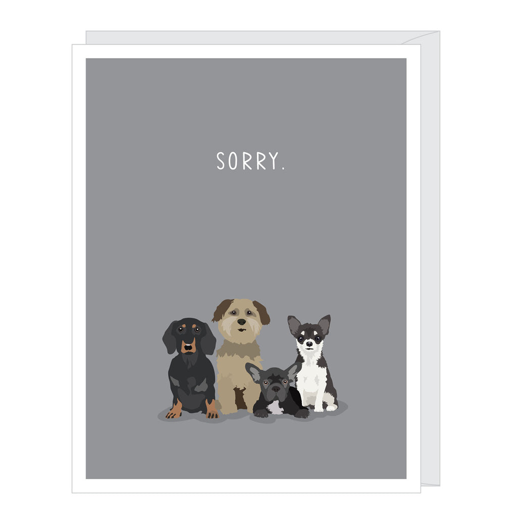 Sorry Cockapoo Sorry Dogs Pet Sympathy Card – Apartment 2 Cards