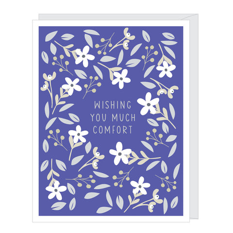 Wishing You Comfort Sympathy Card