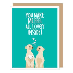 Meerkat Love Card