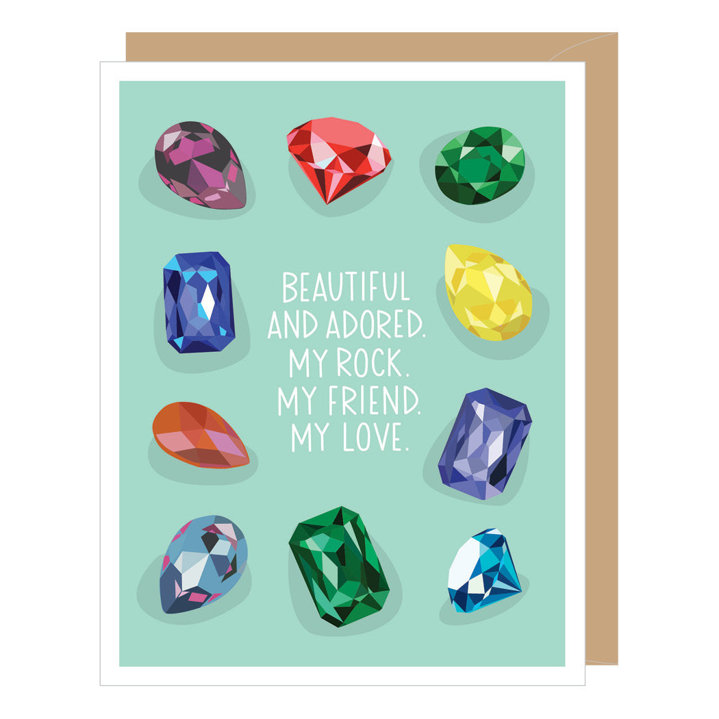 Gems Anniversary Card
