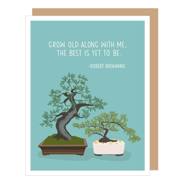 Robert Browning Quote Anniversary Card