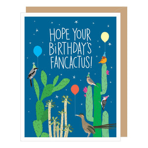 Fancactus Birthday Card