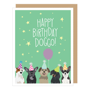 Happy Birthday Doggo, Dog Birthday Card