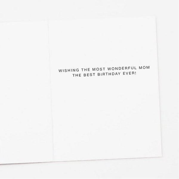 Floral Bouquet Mom, Birthday Card