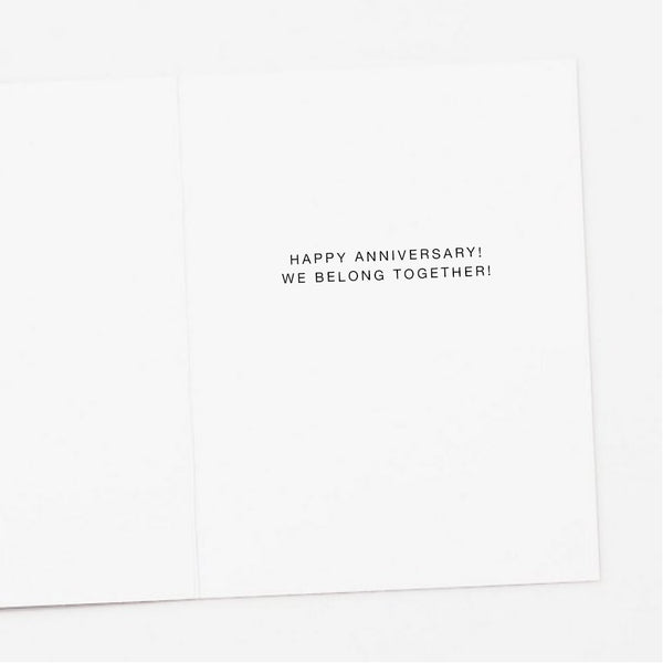 Alfred Tennyson Garden Quote, Anniversary Card