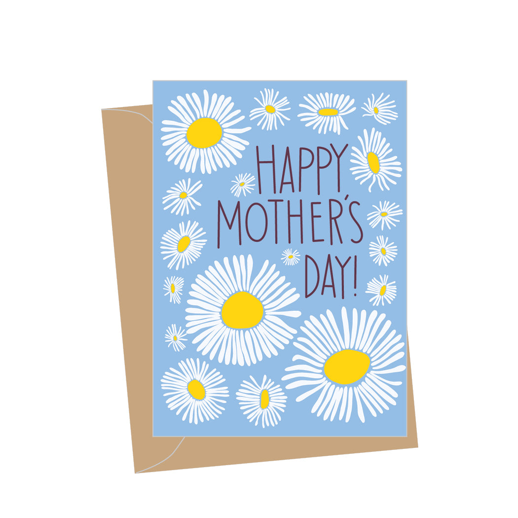 Mini Mother's Day Daisy, Folded Enclosure Card