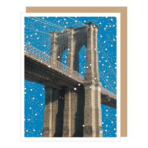 Brooklyn Bridge Holiday Card