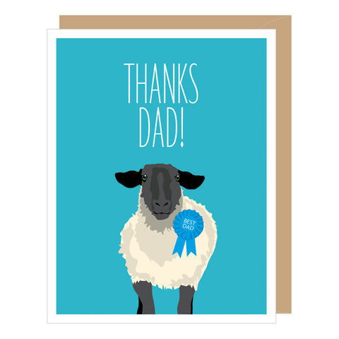 Sheep Dad Father's Day Card