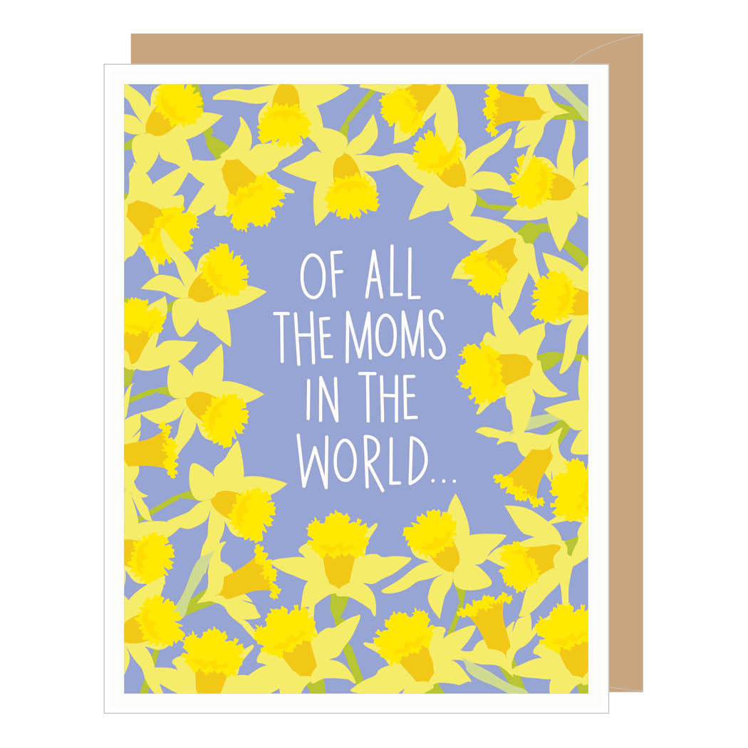 Daffodil Mother's Day Card