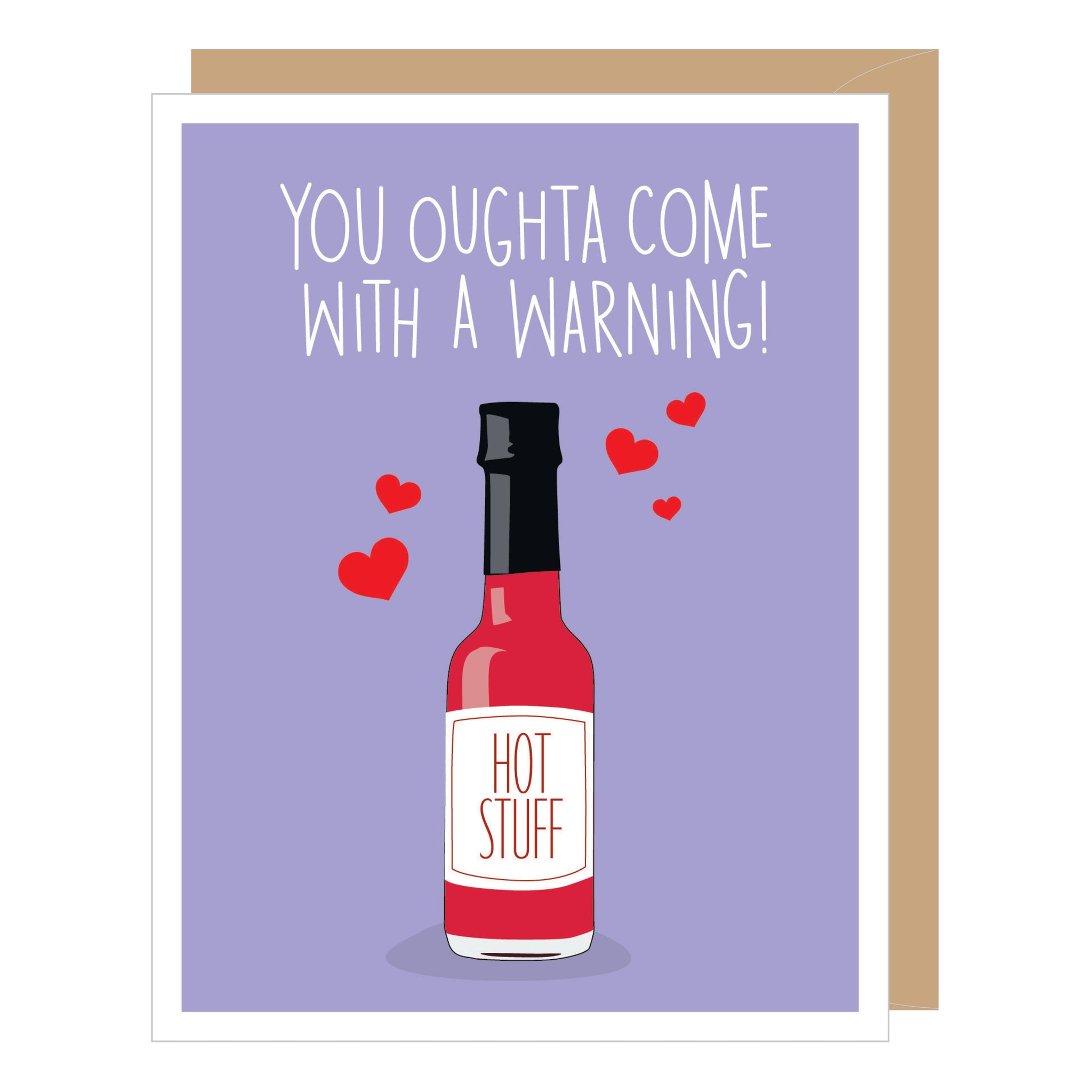 Hot Sauce Valentine Card