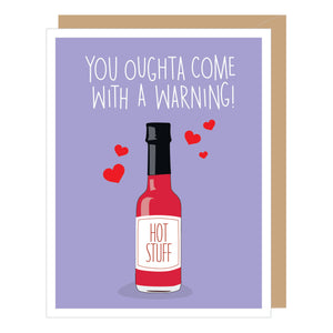 Hot Sauce Valentine Card