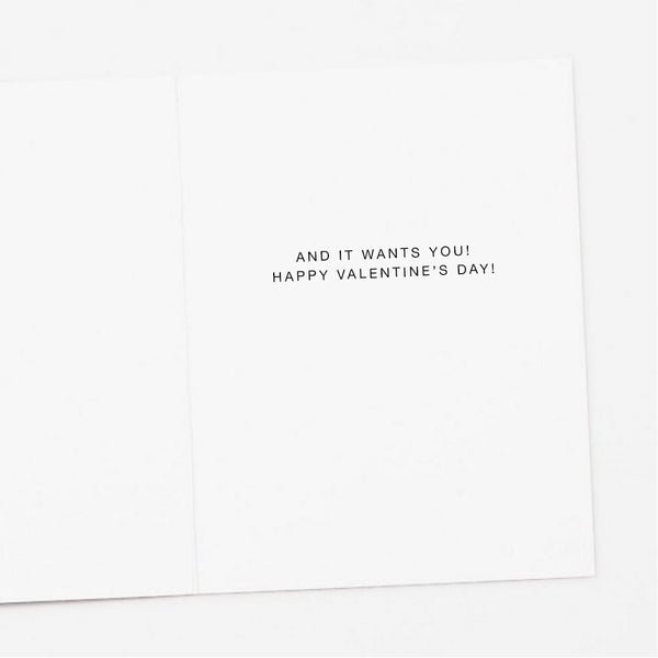 Two Dogs Valentine Card
