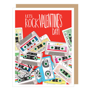 Let's Rock Valentine Card