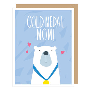 Gold Medal Mom Mother's Day Card