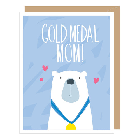 Gold Medal Mom Mother's Day Card