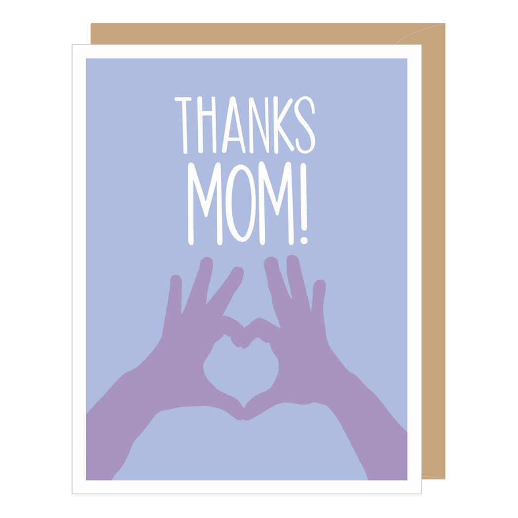 Heart Hands Mother's Day Card
