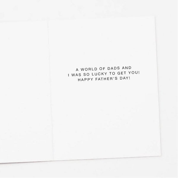 World of Dads Father's Day Card