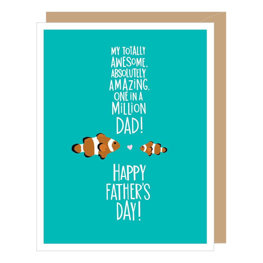 Two Fish Amazing Dad Father's Day Card