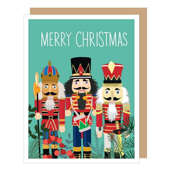 Christmas Nutcrackers Holiday Card