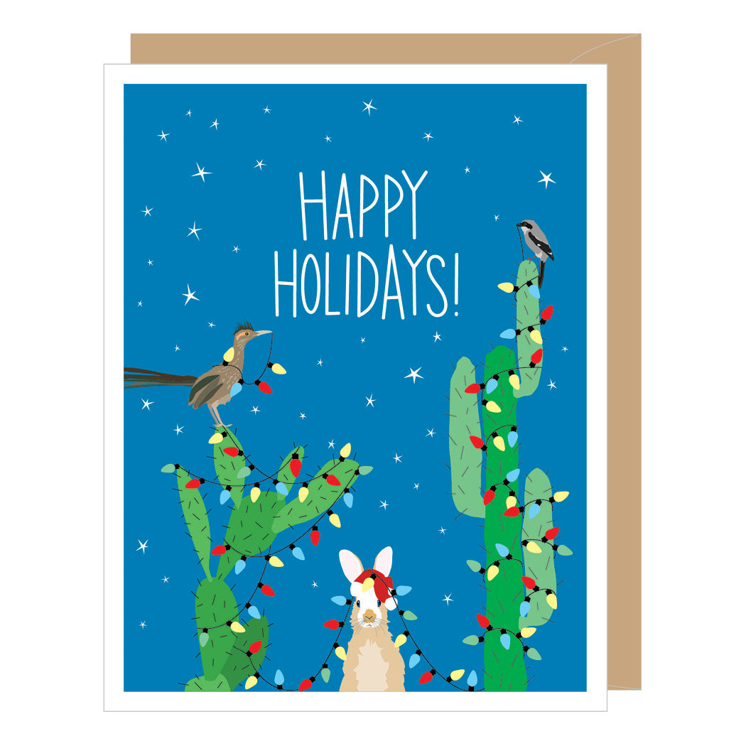 Christmas Desert Holiday Card