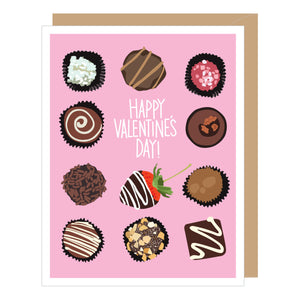Box of Chocolates Valentine Card