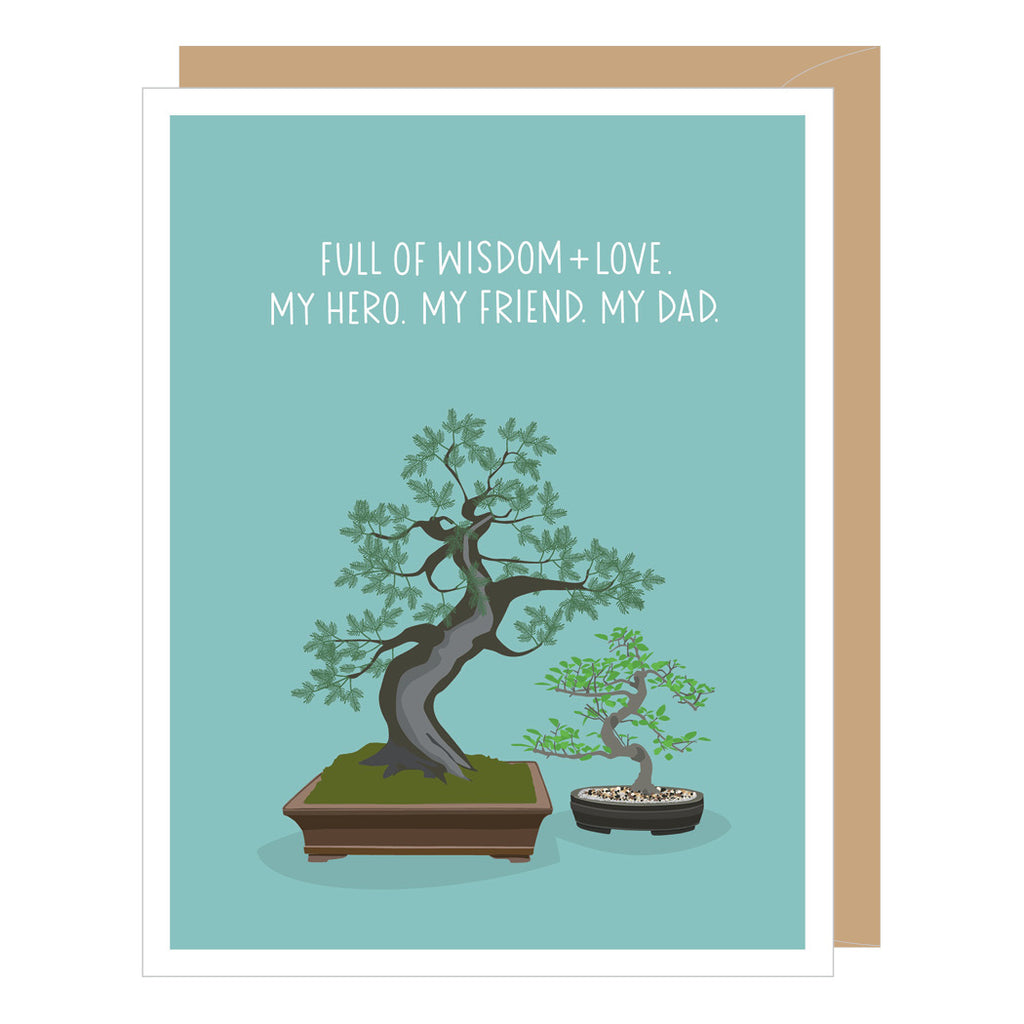 bonsai tree father's day Bonsai Father's Day Card