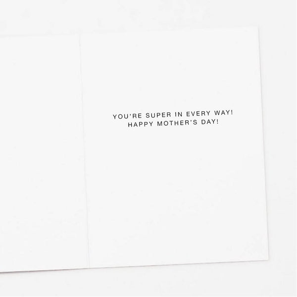 Super Mom 2 Mother's Day Card