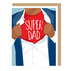 Super Dad 2 Father's Day Card