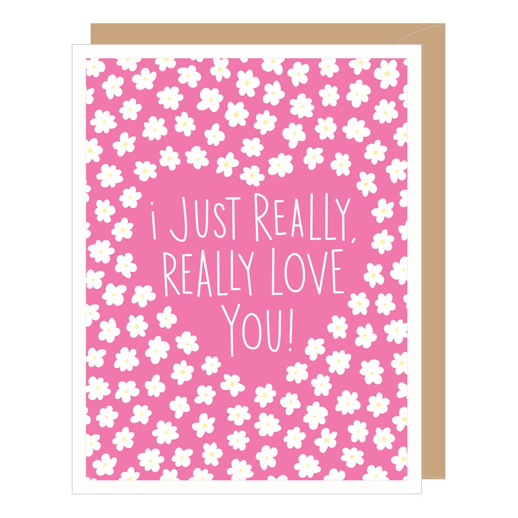 Really Really Love You Valentine Card