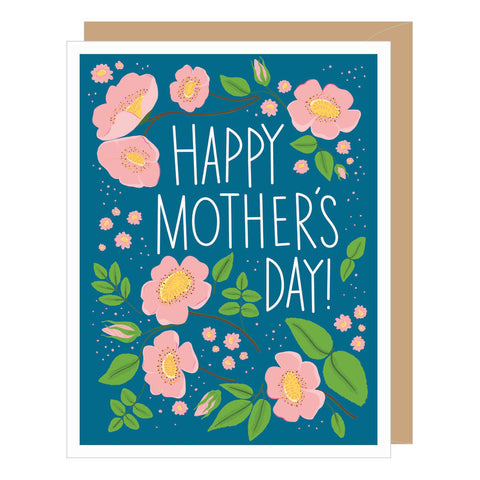 Anemone Floral Mother's Day Card