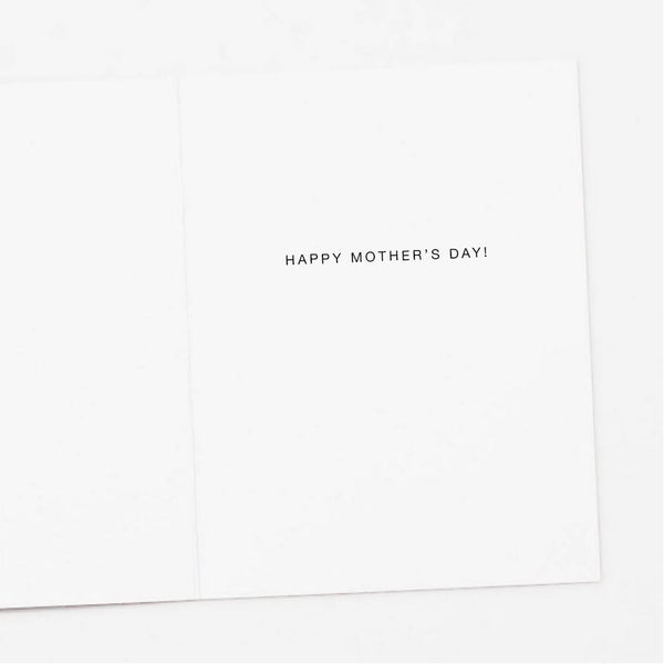 Floral Heart Love You Mom Mother's Day Card