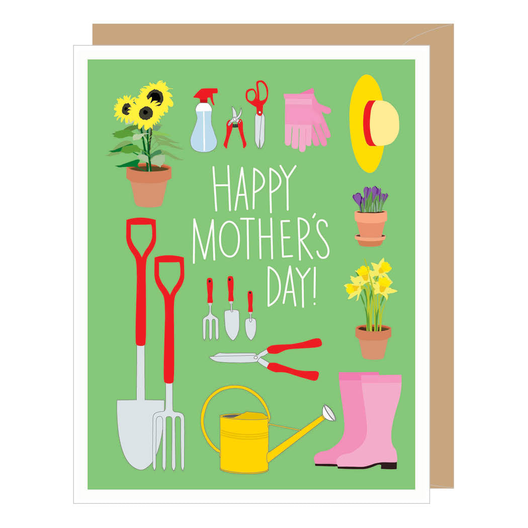 Well Tended Garden Mother's Day Card