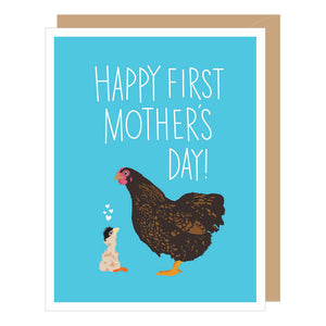Hen + Chick First Mother's Day Card
