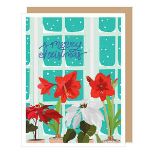 Christmas Window Holiday Card