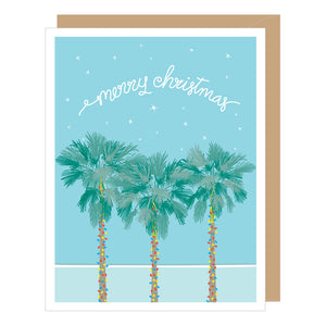 Christmas Palms Holiday Card