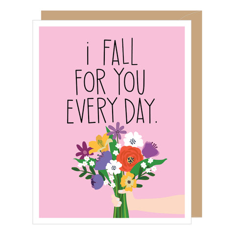 Bunch of Flowers V1 Valentine Card