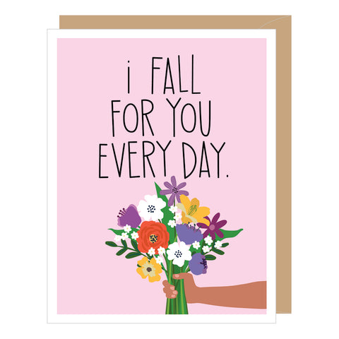 Bunch of Flowers V2 Valentine Card