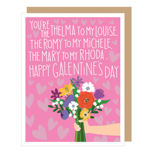 Best Friend Galentine Valentine Card